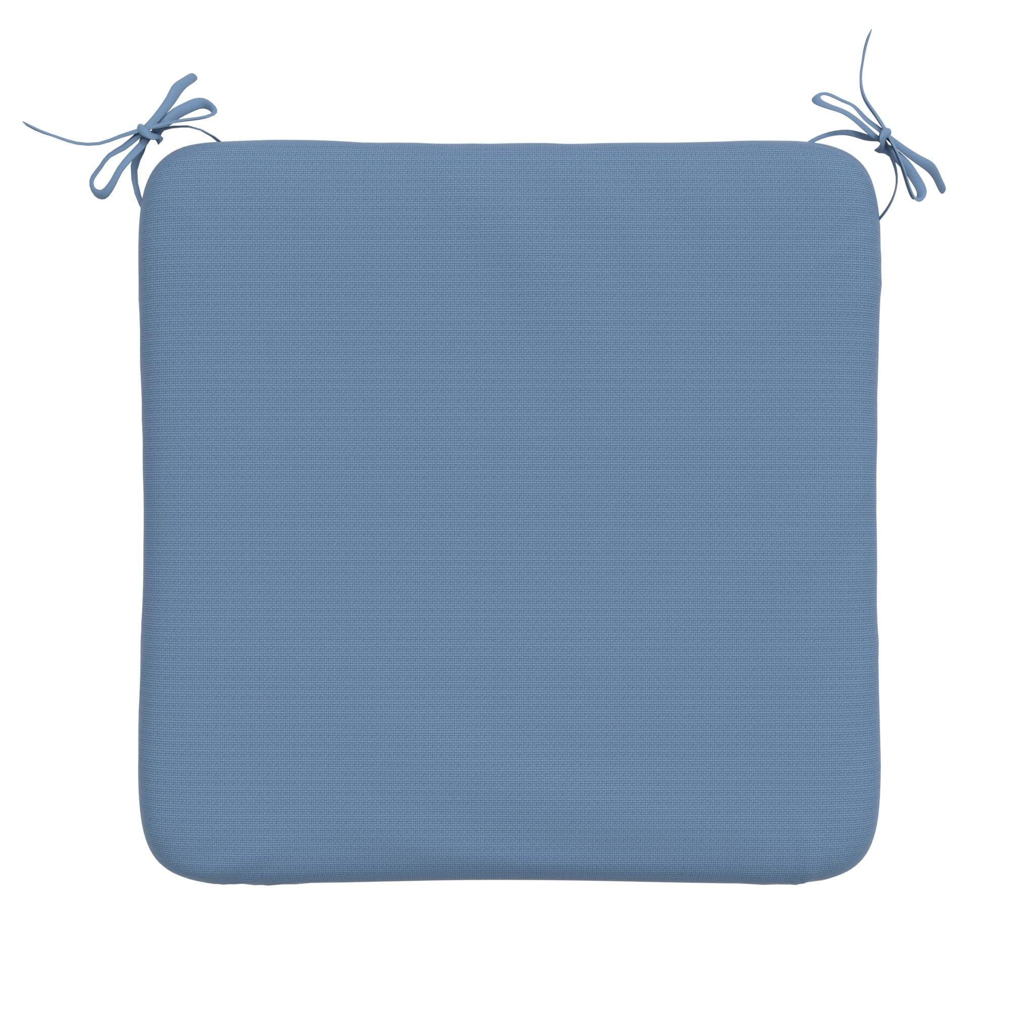 Covers & All Cover Rite Square Dining Chair Cushion, 600 Denier High-Density 3" Foam Outdoor Chair Cushion, Water Resistant, UV Fade Resistant for Outdoor Furniture and Patio Dining 18 x 18 x 3 Inch - Image 6